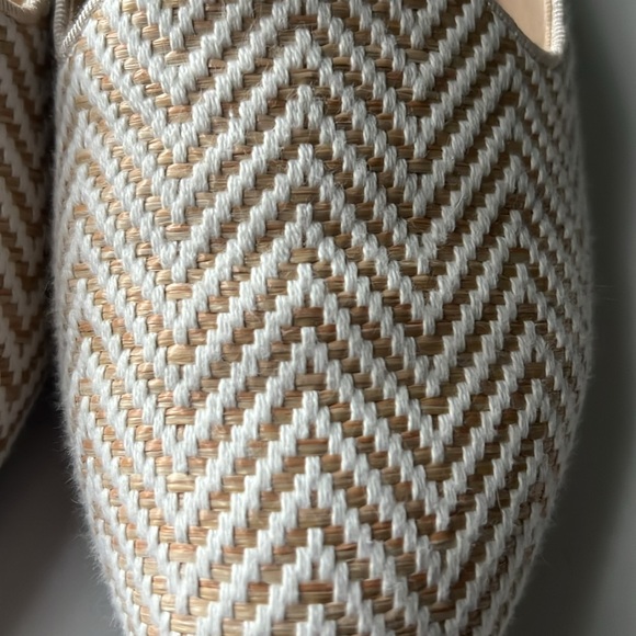 Birdies Heron Chai Chevron Flats Size 8.5 - Picture 2 of 7